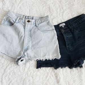 *SOLD* Two-Pack High Waisted Shorts